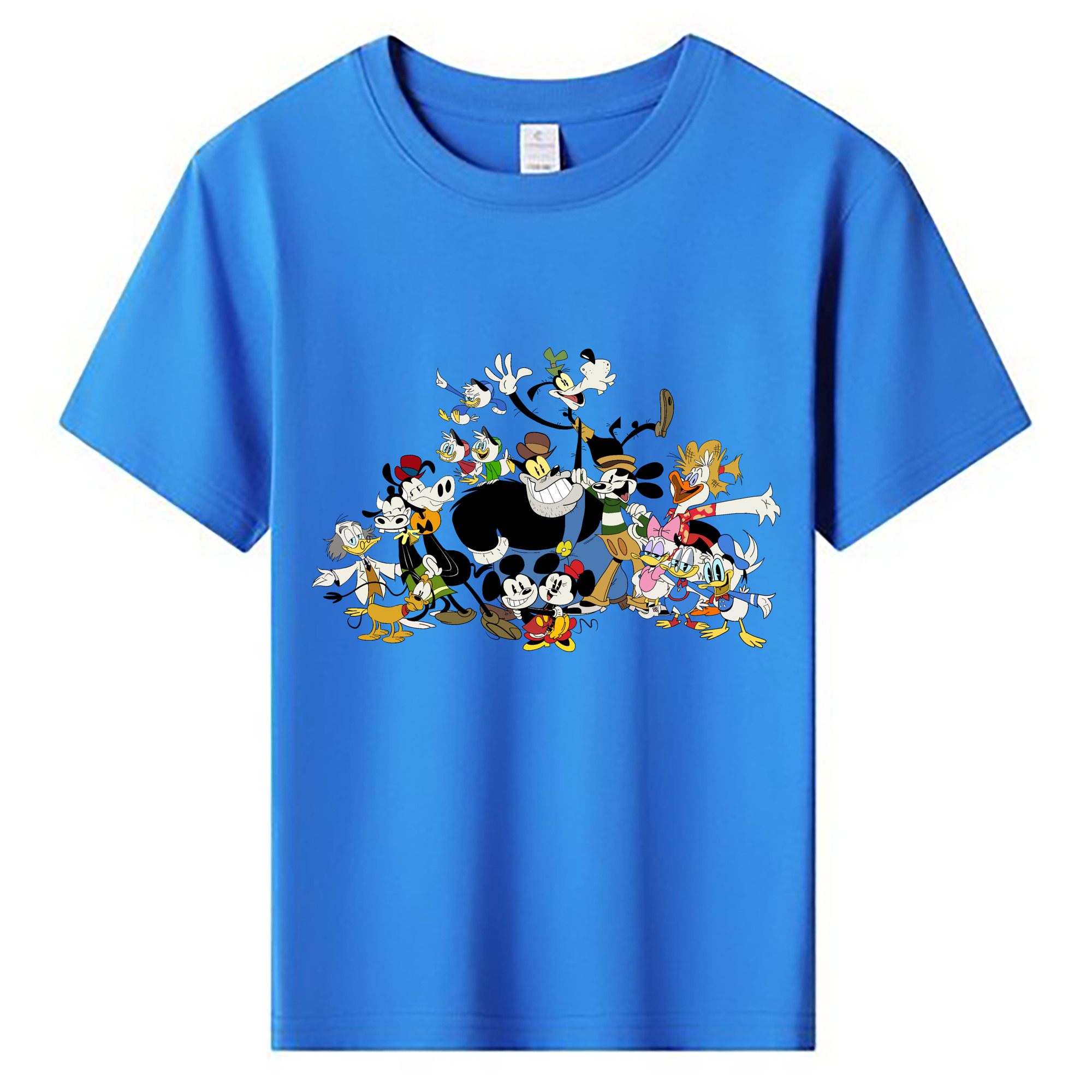 ミッキーマウス Mickey Mouse 綿100％キッズTシャツ（フロントプリント）